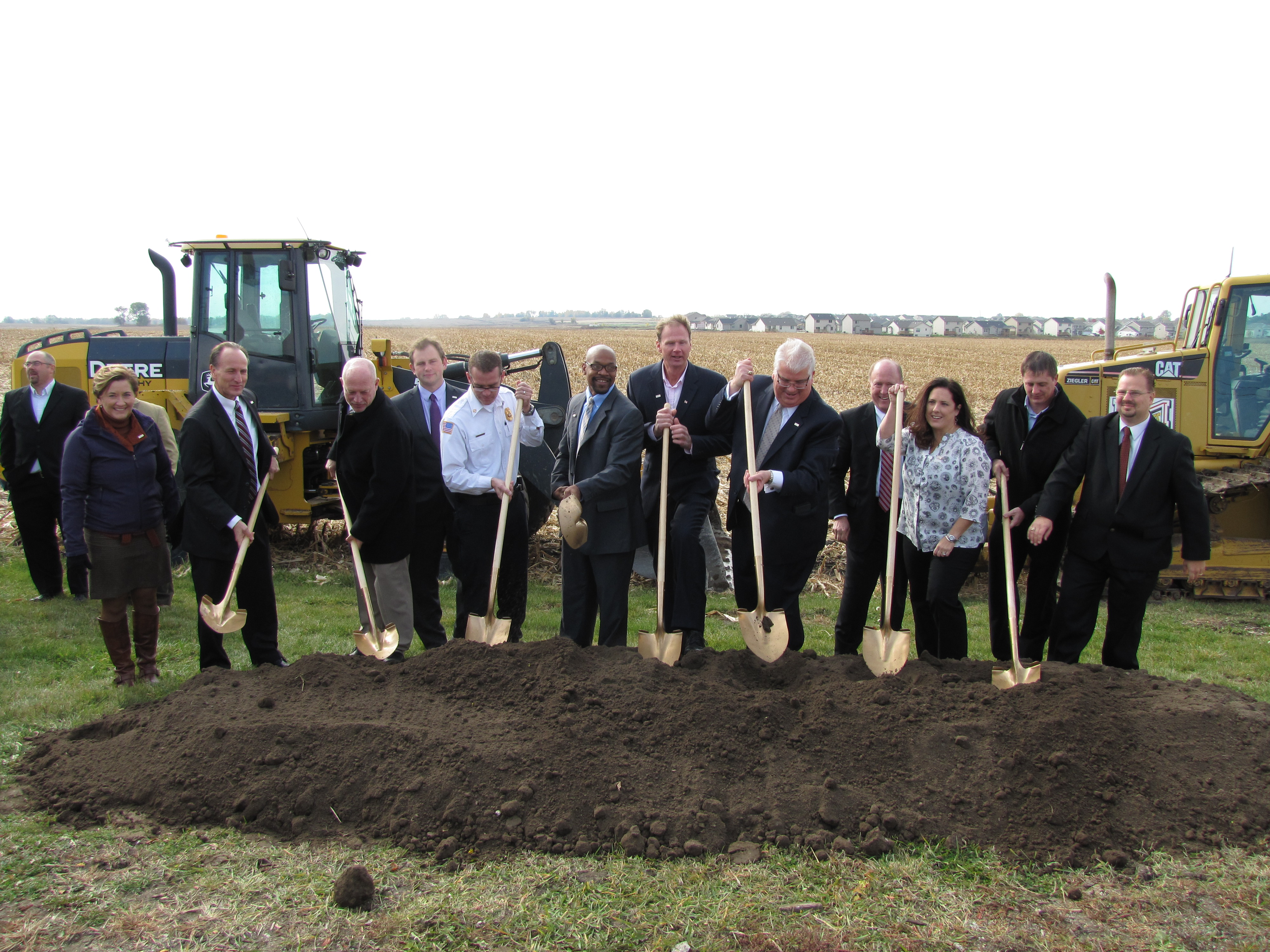 Breaking ground on Alice's Road Corridor